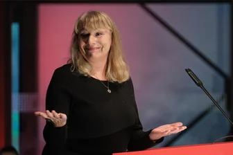 Petra Köpping mit 97 Prozent zur SPD-Spitzenkandidatin in Sachsen gewählt - Mit 96,9 Prozent zur SPD-Spitzenkandidatin gewählt: Petra Köpping.