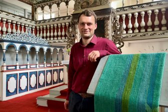 Pfarrer Philipp Pohle verlässt Clausnitz - So blickt er auf fast acht Jahre im Erzgebirge zurück - Pfarrer Philipp Pohle in der Clausnitzer Kirche. Bald verabschiedet er sich von der Kirchgemeinde Kreuztanne Sayda.