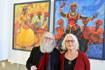„Pferde, Clowns & schöne Frauen“: Neue Ausstellung im Vogtland - Das Künstlerehepaar Regina und Johannes Zepnick aus Dippoldiswalde.