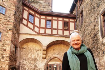 Pilgerbegleiterin Sina Lorbeer-Klausnitz sieht im Vogtland Potenzial für mehr Pilgertourismus - Sina Lorbeer-Klausnitz möchte Pilgerangebote vernetzen und bekannt machen.