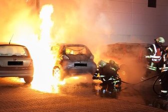 Pkw in Lößnitz ausgebrannt - 