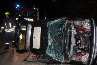 Pkw überschlägt sich bei Langenbach -