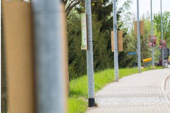 Plakate der SPD in Neukirchen und Zwickau mit Nazi-Symbolen beschmiert - Wahlplakate werden derzeit häufig mit verbotenen Symbolen und Schriftzügen versehen.