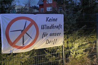 Planer sehen Oederan als Standort für Windkraftanlagen - Anwohner in Görbersdorf protestieren schon seit Monaten gegen die geplanten Windräder in der Umgebung ihres Ortsteils.