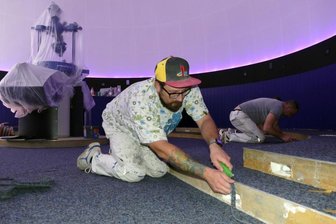 Planetarium bekommt neuen Belag - 