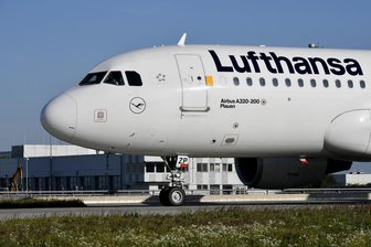„Plauen“-Airbus transportierte voriges Jahr 220.000 Passagiere - Der Airbus der Lufthansa mit dem Namen „Plauen“.