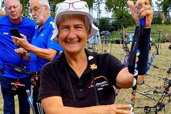 Plauener Bogenschützin wird hochverdient Deutsche Meisterin - Die Deutsche Meisterin Petra Gärtner.