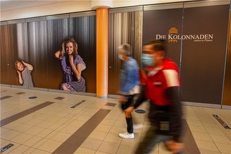 Plauener Einkaufszentrum: Große Ladenfläche in Kolonnaden wird neu vermietet - Die große, seit langem leerstehende Fläche im Plauener Einkaufszentrum Die Kolonnaden hat einen neuen Mieter gefunden.