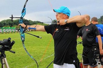 Plauener gewinnt bei Hitzeschlacht Bronze - Der Plauener Florian Künzel in Aktion. Von der Deutschen Meisterschaft in Lindenberg bei Berlin ist er mit der Bronzemedaille im Gepäck nach Hause gefahren.