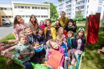 Plauener Kindertagesstätte „Sonnenschein“ feiert Jubiläum - Seit 55 Jahren besteht die Kita „Sonnenschein“ in Plauen.