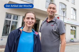 Plauener Mediziner zu Kinderarztmangel im Vogtland: „Nicht wegen jeder Bagatelle kommen!“ - Dr. Peter Quick hat seit Sommer Unterstützung durch die junge Ärztin Dr. Anja Rudolph. Gemeinsam schrubben sie Überstunden in der Praxis in der Seminarstraße 7. Im letzten Quartal behandelte das Duo 2100 Patienten.