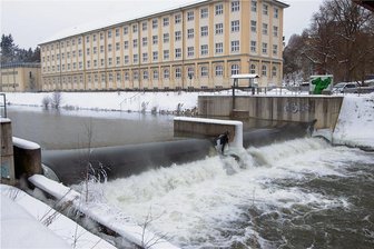 Plauener Millionenprojekt Technikum: Lebenszeichen nach langer Zeit - An der Weißen Elster, auf einer Fläche neben dem BSZ e.o.plauen (Foto), soll das neue Technikum errichtet werden. 