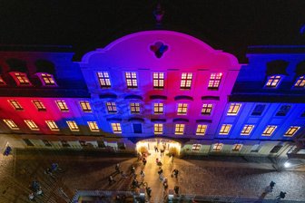 Plauener Nacht der Museen: Das sind die schönsten Bilder - Anziehungspunkt war in seinem zweiten Museumsnacht-Jahr Plauens neues Textilmuseum, die Fabrik der Fäden im Weisbachschen Haus.