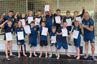 Plauener Wasserballer gehören zu den besten Deutschlands - Die U-12-Wasserballer des SVV Plauen zählen zu den besten fünf Teams ihrer Altersklasse in Deutschland.