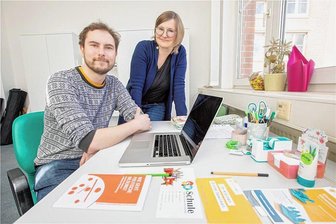 Plauens Innenstadt soll einen Späti bekommen - Thomas Rußner und Theresia Schumann von der Koordinierungsstelle „Vogtland Vernetzt“ hatten im Vorfeld bei den Plauenern Ideen für die Innenstadtbelebung gesammelt.