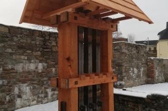 Pochwerk kehrt in Saigerhütte zurück - Das Pochwerk in der Saigerhütte.