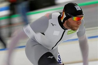 Podest verfehlt - Ziel erreicht - Mit kraftvollen Schritten nimmt Nico Ihle Fahrt auf. Ein guter Start ist im Sprint über 500 Meter schon fast die halbe Miete.