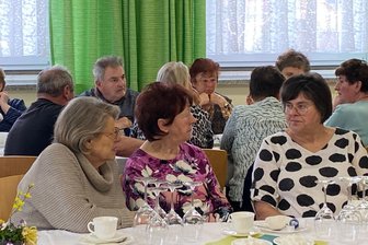 Polizei klärt Senioren in Leubsdorf über Betrugsmaschen auf - Gute Laune beim Frühlingstreff der Senioren in Marbach. Foto: Carolin Klinger