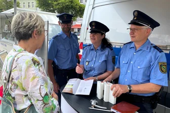Polizei-Präventionstour 2026: Kostenlose Beratung zum Tourstart in Chemnitz - Bei der Tour im vergangenen Jahr legte das Präventionsmobil beinahe 1800 Kilometer zurück.