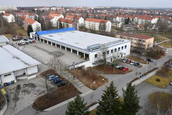 Polizei stellt mutmaßliche Seriendiebin vom Freiberger Wasserberg - Vor allem auf dem Freiberger Wasserberg - hier mit dem Unicent im Vordergrund - soll die Seriendiebin ihr Unwesen getrieben haben.