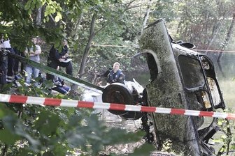 Versenkter Trabant