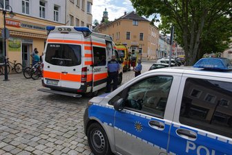 Polizeieinsatz nach blutigem Streit in Auerbach -