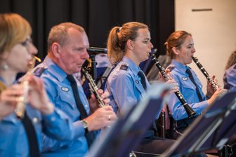 Polizeiorchester Sachsen spielt in Markneukirchen - Das Polizeiorchester Sachsen spielt am 27. Mai in Markneukirchen.