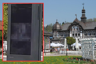 Porno am Bahnhof: Plötzlich läuft ein Sexfilm auf dem Info-Bildschirm - 