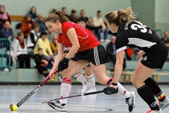 Premiere beim Hockey-Doppelpack in Meerane - Hockey-Frauen des SV Motor Meerane.