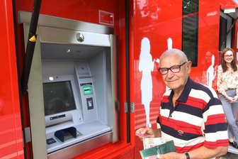 Premiere für das Sparkassen-Mobil in Remse - 