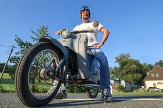 Premiere für Simson-Treffen in Glauchau: Wo sogar der OB eine Runde auf dem Kultmoped dreht - OB Marcus Steinhart freut sich auf das erste Simson-Treffen in Glauchau. Er mischt sich am Samstag unter die Teilnehmer.