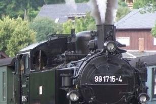 Preßnitztalbahn dampft wieder -