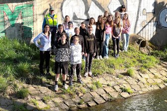 Problemfall Kappelbach: Chemnitzer Oberschüler haben eine Mission - Die Oberschüler aus Schönau am Kappelbach.