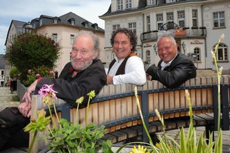 Prominenter Gast besucht das Erzgebirge -