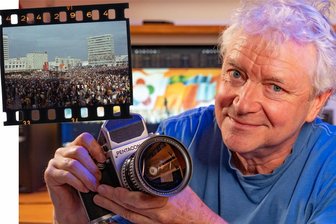 Propaganda und Woodstock des Ostens: Ein Zwickauer auf der größten Multikulti-Party der DDR - Mit seiner Pentacon Six fotografierte Karl Wolf bei den Weltfestspielen 1973 in Ostberlin. Zu den Bildmotiven sagt er: "Da war nix gestellt. Ich musste nur abdrücken."