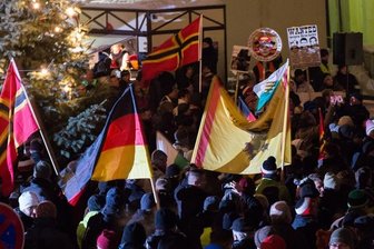 Protest gegen derzeitige Asylpolitik -