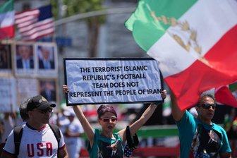 Protestbekundungen vor erstem WM-Spiel des Iran - Die Partie zwischen dem Iran und Neuseeland ist politisch hoch brisant.