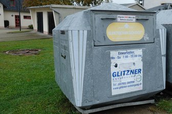 Protestbrief aus Bad Brambach ans Landratsamt: Darum geht es - Der Abzug von Elektroschrottcontainern (Symbolfoto) ärgert die Gemeinderäte in Bad Brambach.