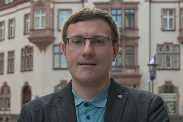 Prozess gegen Hartung, der Polizei filmte und ins Netz stellte - Landratskandidat der "Freien Sachsen" Stefan Hartung. 