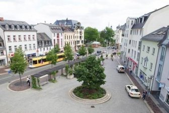 Prozess gegen Somalier: Drohung mit dem Islamischen Staat - Der Tatort, der Hans-Löwel-Platz, liegt nicht weit von der Innenstadt entfernt.