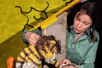 Puppentheater auf der Kleinen Bühne - Sabine Weitzel gastiert mit ihrem Puppenspiel in Plauen. 