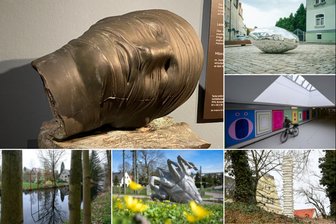 Purple-Path-Eröffnungswochenende zwischen Seiffen und Wechselburg: Was lohnt sich für wen? - Kunstwerke des „Purple Path“.