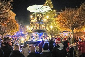 Pyramide dreht sich auch ohne "Hau ruck" - 