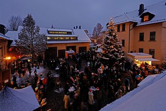 Pyramidenfest in Gersdorf verspricht Trubel in der Ortsmitte - Das Pyramidenfest wird auch wieder den Hof der Hessenmühle füllen.