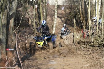 Quad-Wintertreffen in Hartha platzt aus allen Nähten - 