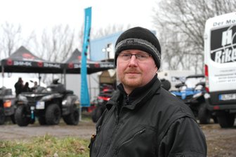 Quadfahrer aus Hartha holen Südvorstadt aus dem Winterschlaf - Christian Quosdorf gehört zu den Hauptorganisatoren des Quad-Treffens.