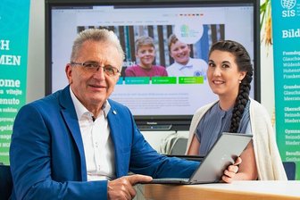 Quantensprung zum digitalen Lernen - Rüdiger School und Melissa Blankenship-Küttner wollen die Chancen der Digitalisierung nutzen. 