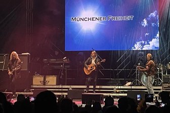 R.SA-Festival wieder in Schwarzenberg - Die Münchner Freiheit bei einem Konzert auf der Waldbühne im vergangenen Jahr