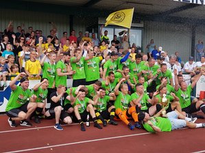 Rabensteiner feierern Meisterschaft und Aufstieg  Fußball-Landesliga - 