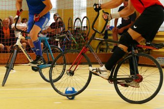 Radball-Oberliga macht in Niederlauterstein Station - Mit dem vierten Spieltag beginnt die zweite Saisonhälfte der Oberliga Sachsen. Foto: Andreas Bauer